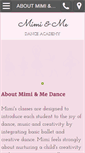 Mobile Screenshot of mimiandmedance.com